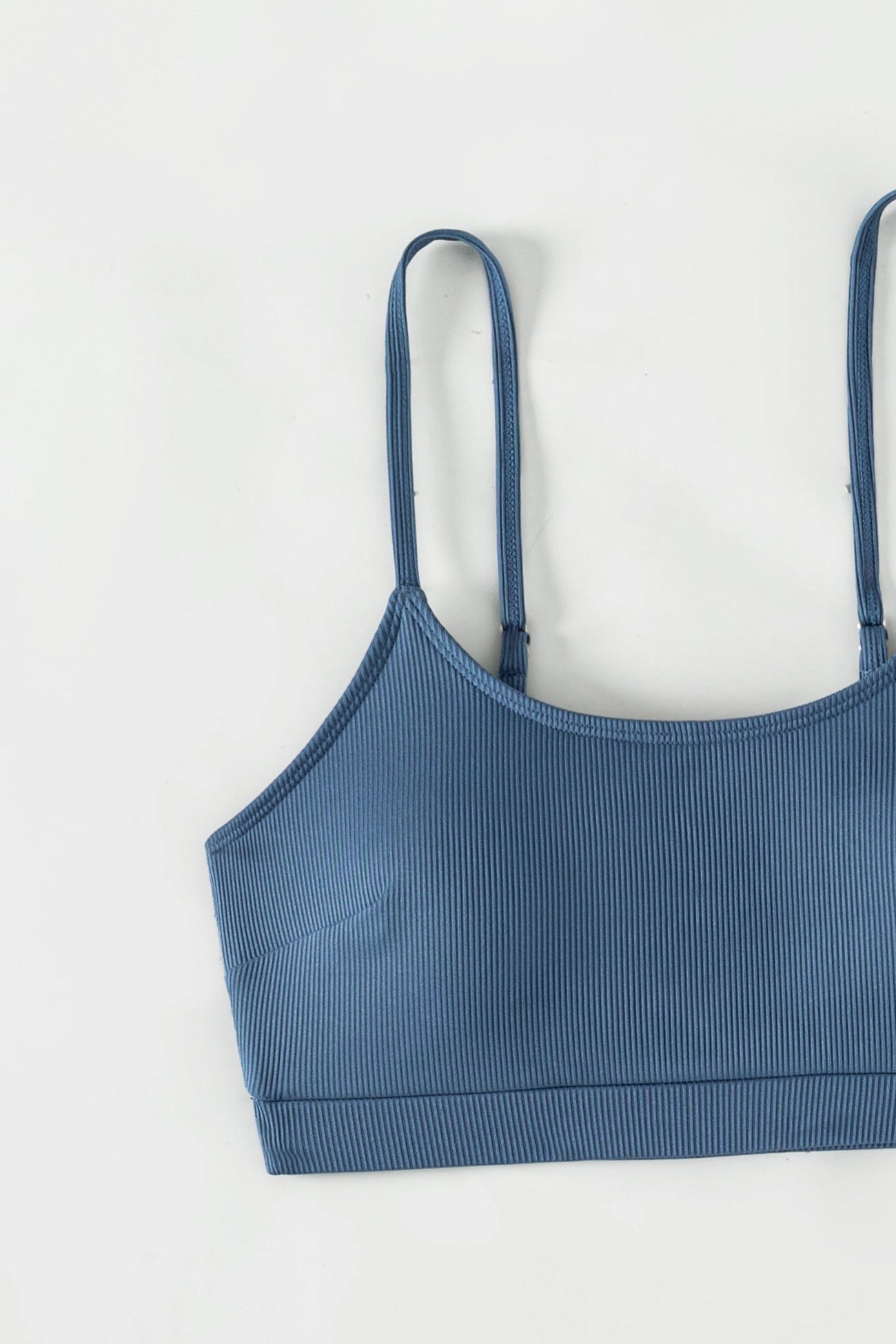 Ribbed Scoop Bralette & Mid Rise Bikini Set
