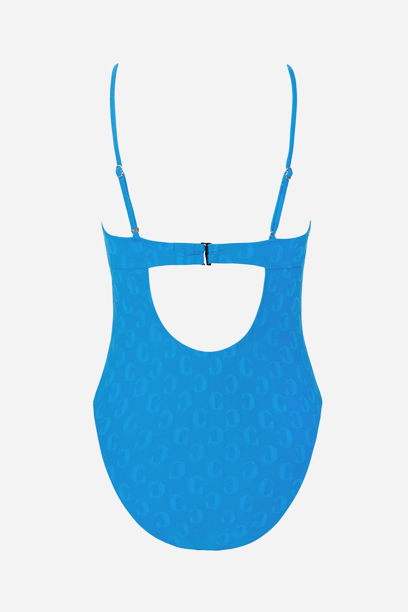 Cupshe Jacquard W-Wire Cheeky High-Leg One Piece Swimsuit