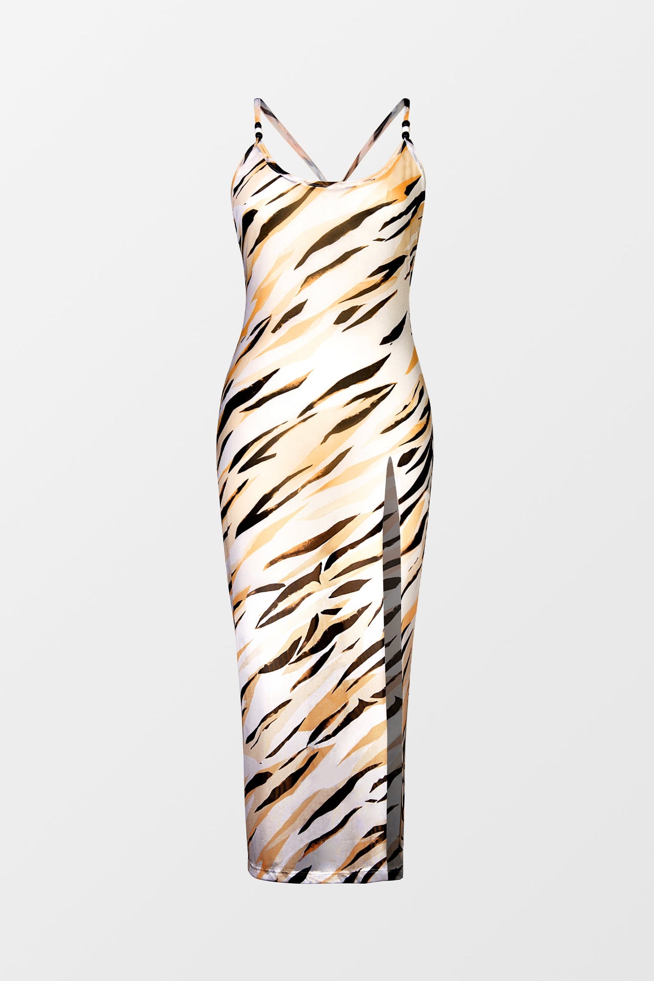 X STASSIE Wild Weekend Cross Back Cover-Up Dress