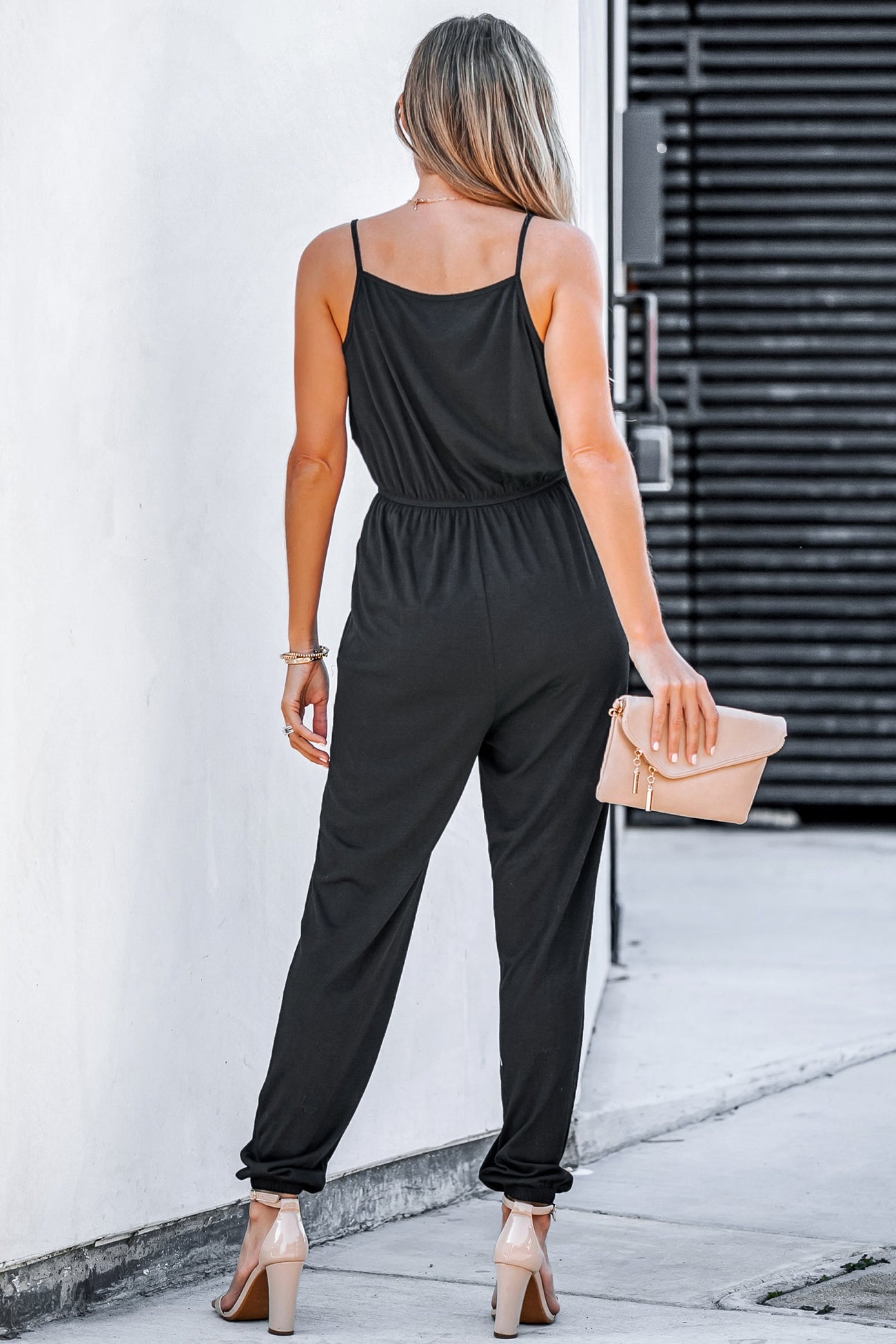 Tereza Drawstring Jogger Jumpsuit