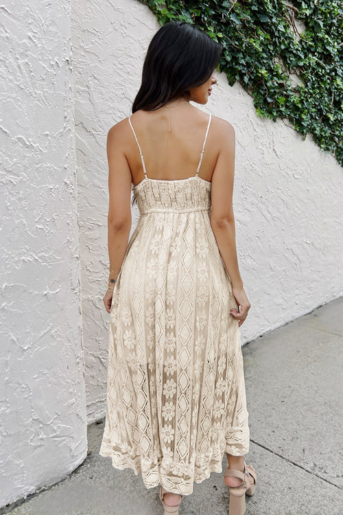 Astrid Sleeveless V-neck Tassel Ruching Dress