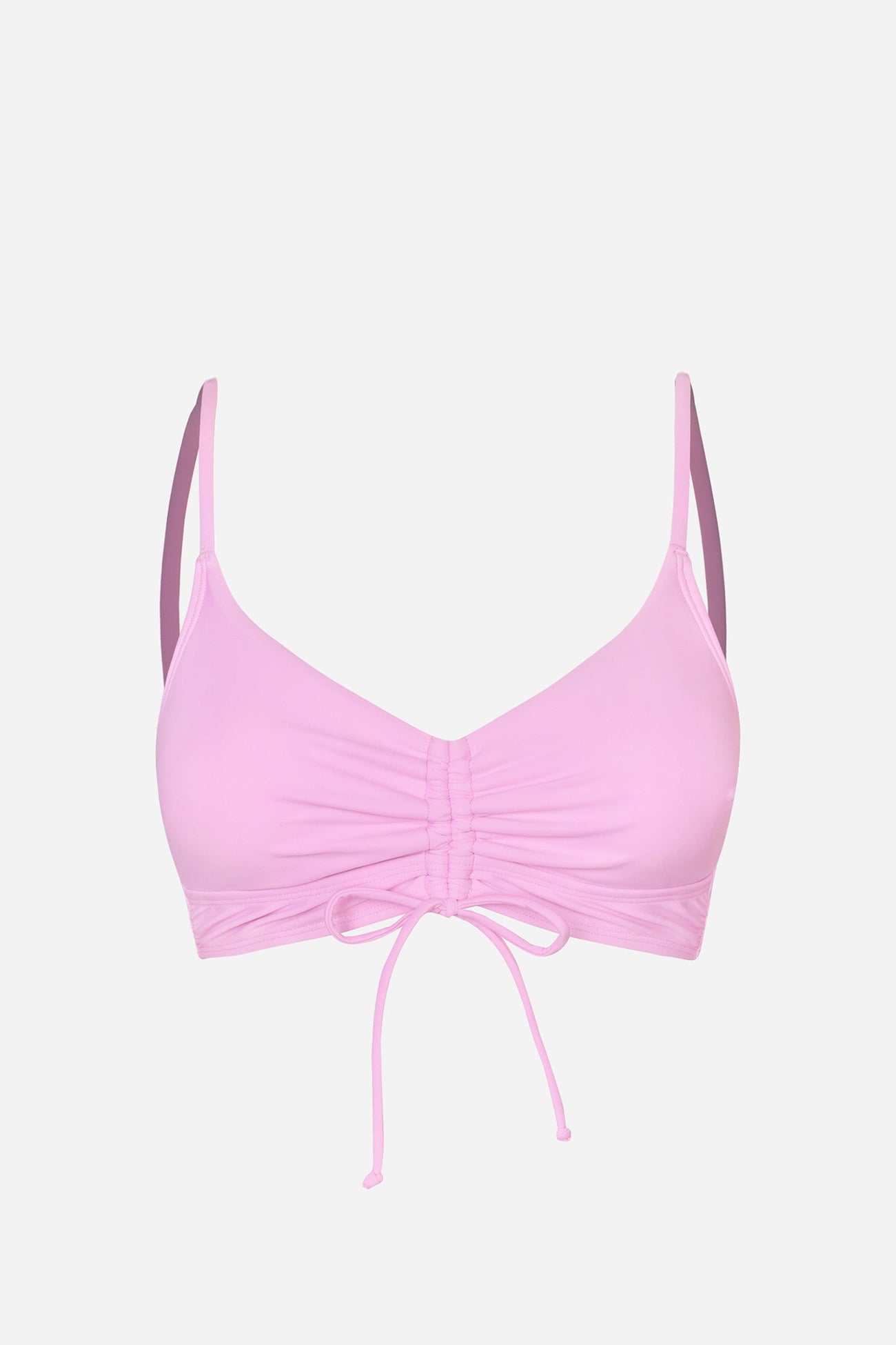 Healing Space Ruched Drawstring Bralette