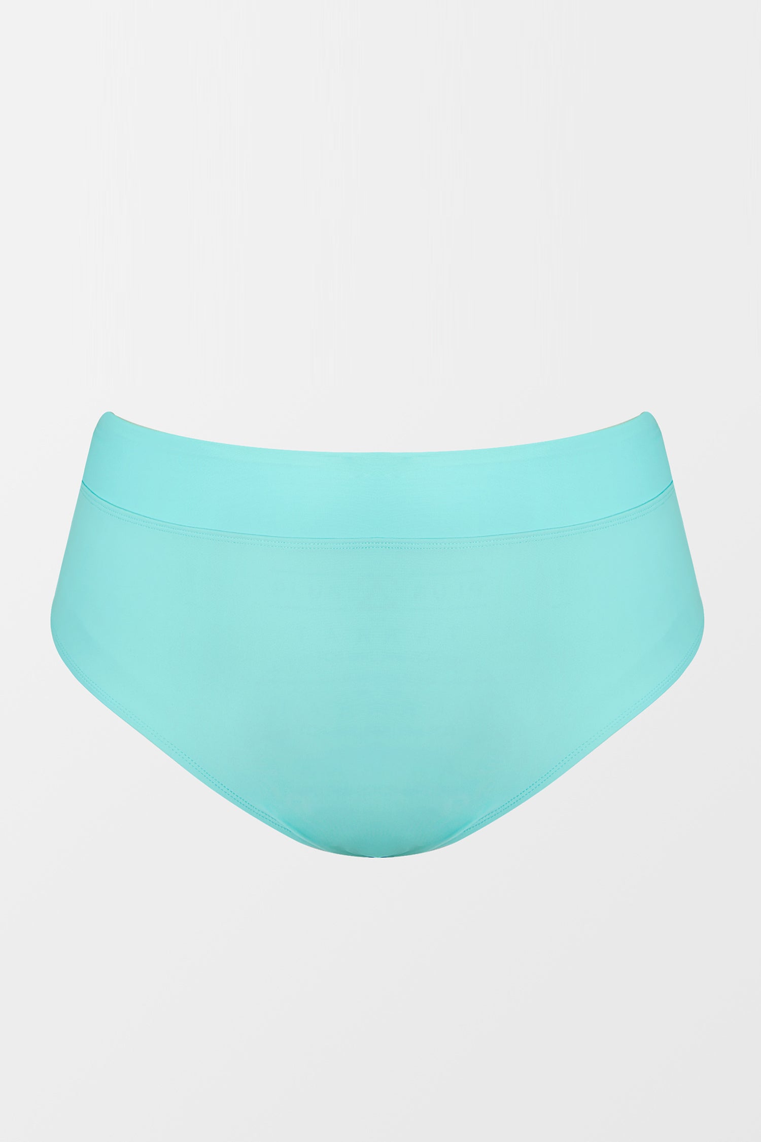 Aqua Splash High Waist Plus Size Bikini Bottoms