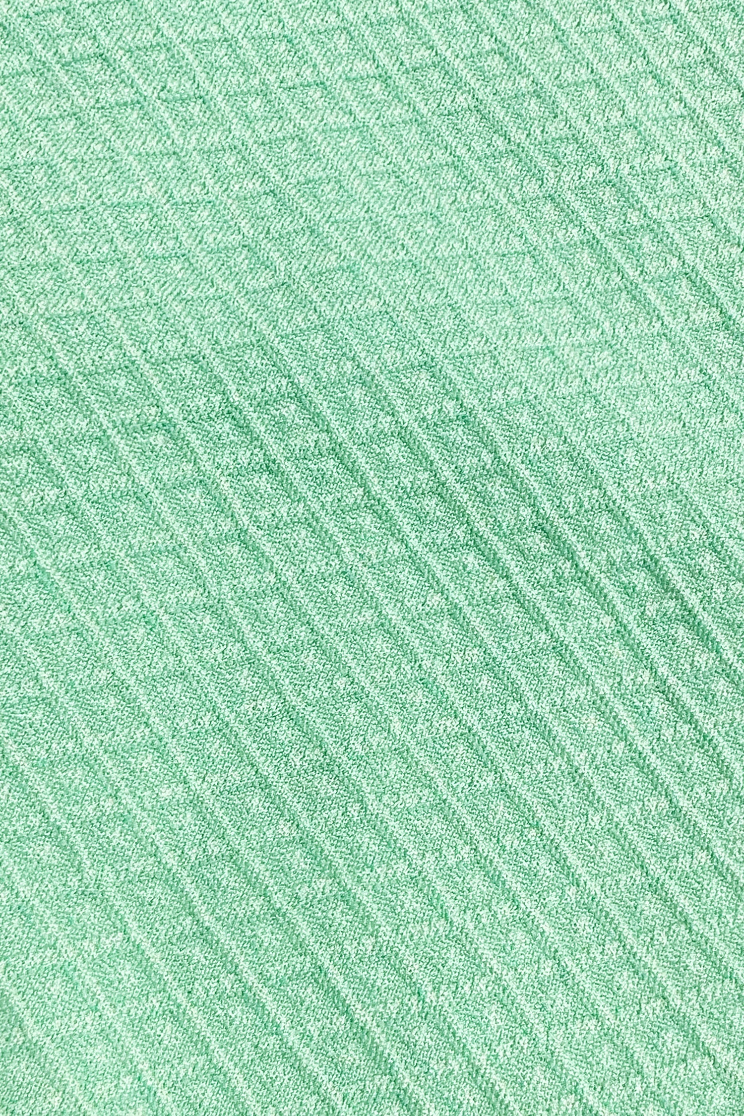 Textured Neptune Green Plunge Tie Back One Piece Swimsuit