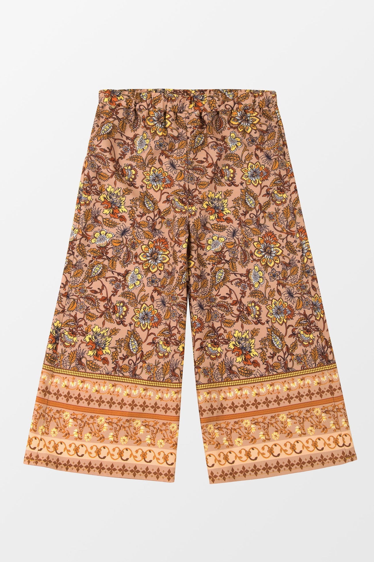 Girls Vacation Paisley Print Pants