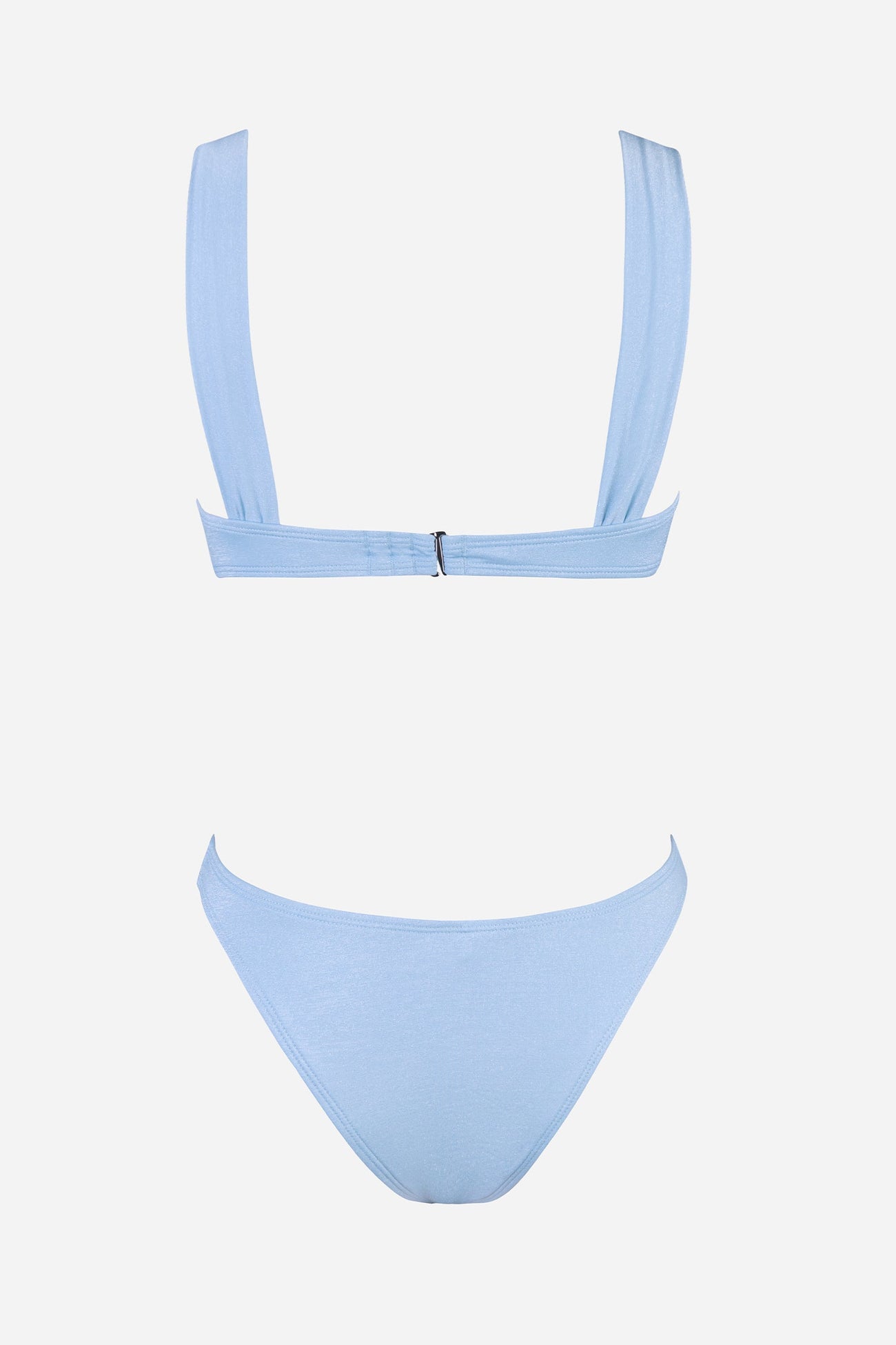 X STASSIE Crystal Waters Underwire Top & V-Cut Hipster Bikini Set