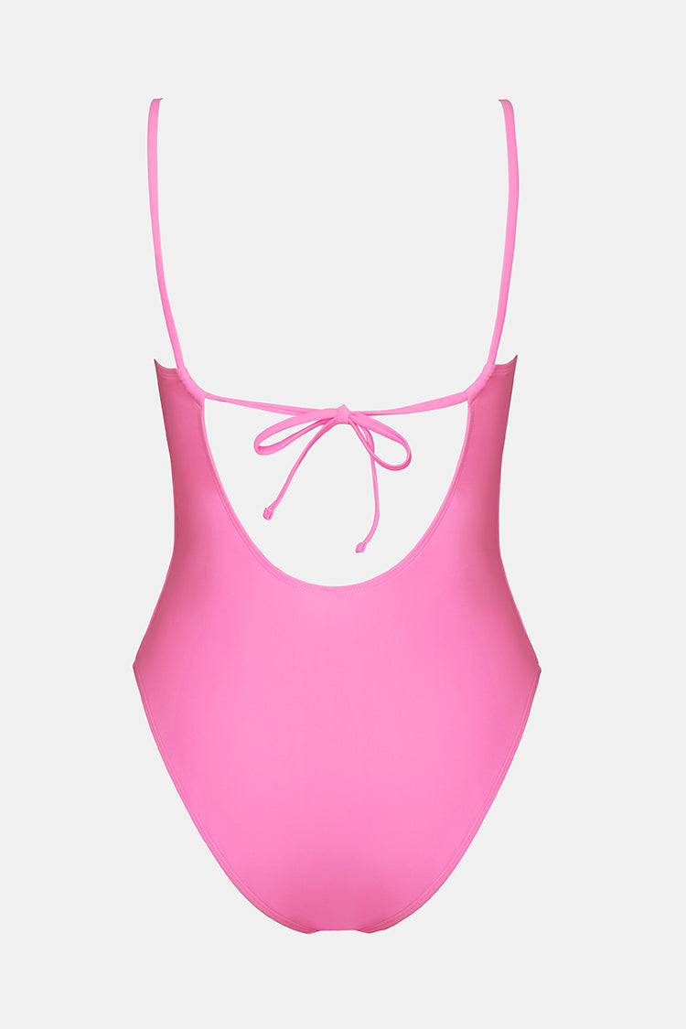 X STASSIE Oasis Ruched Underwire One Piece Swimsuit