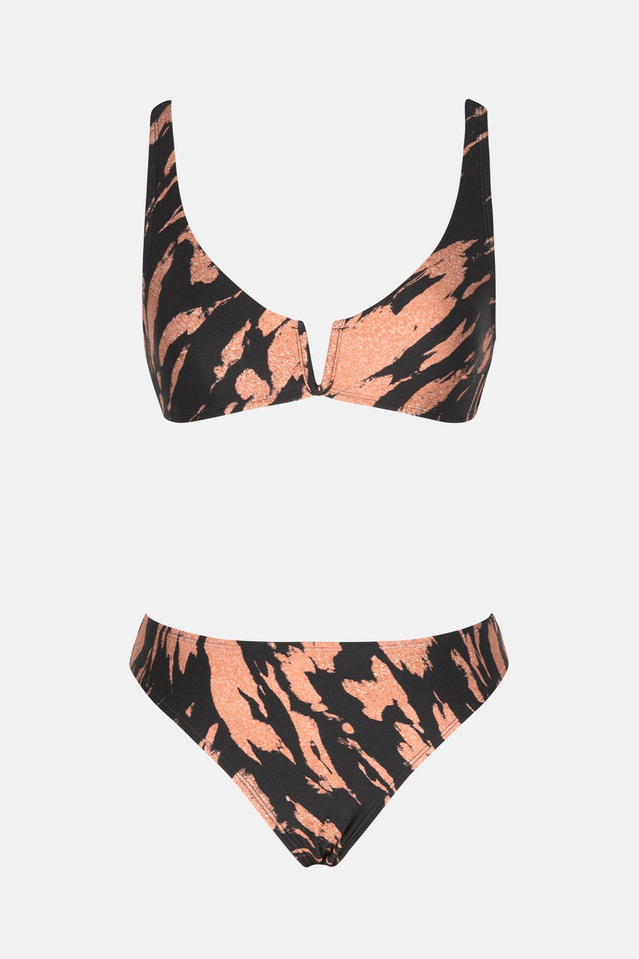 Wild Whisper V-Wire Top & Mid Rise Hipster Bikini Set