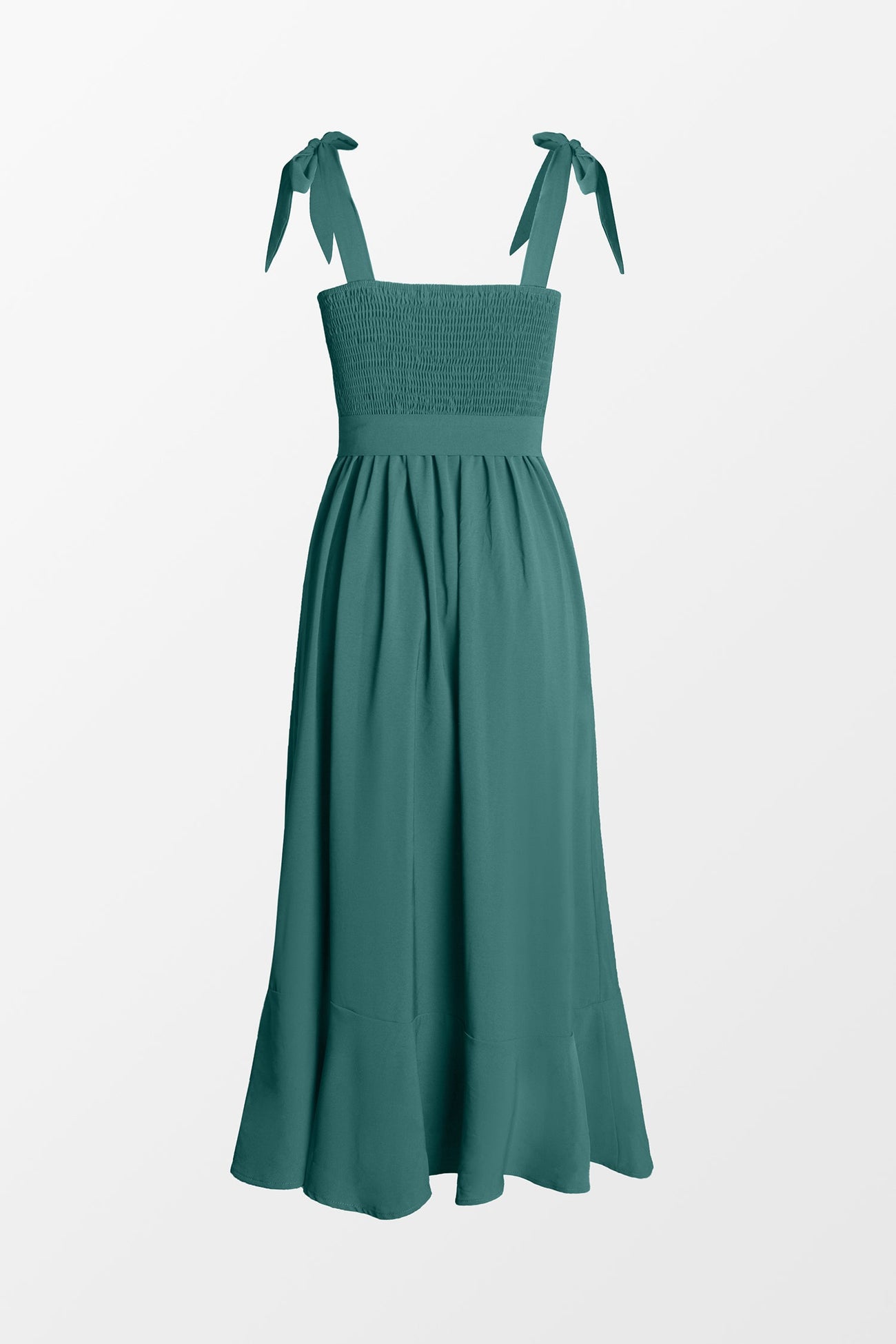 X Madison Love Belted Bow Tie Strap Dress
