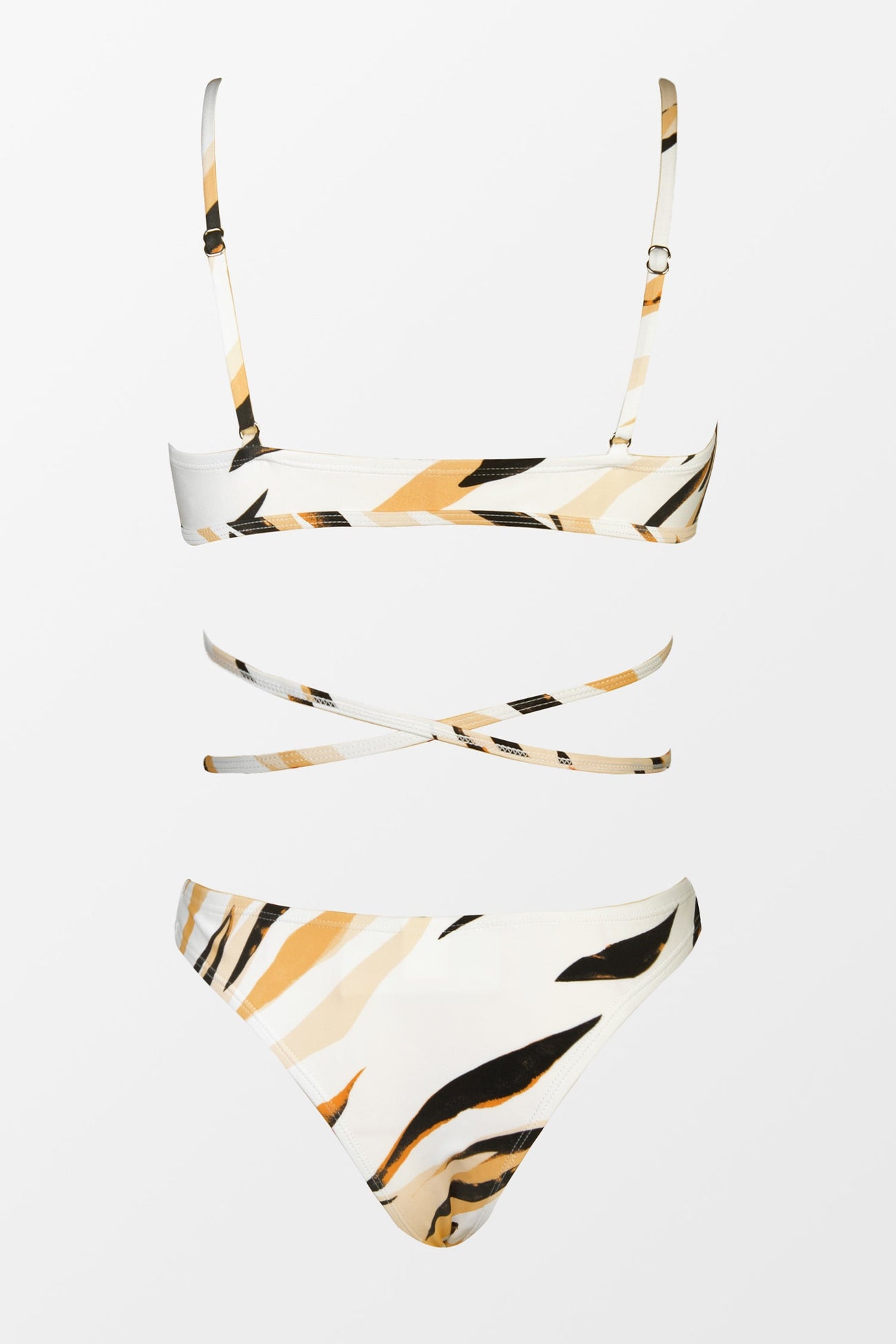 X STASSIE Wild Weekend Wraparound Bra & Ultra Cheeky Bikini Set
