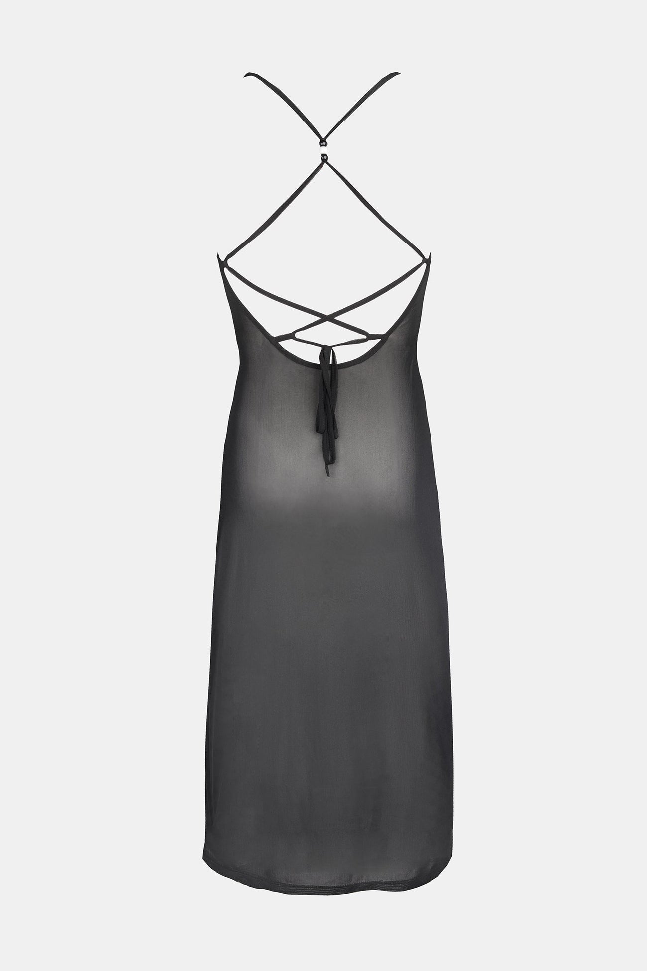 X STASSIE Paradise Cross Back Cover-Up Dress