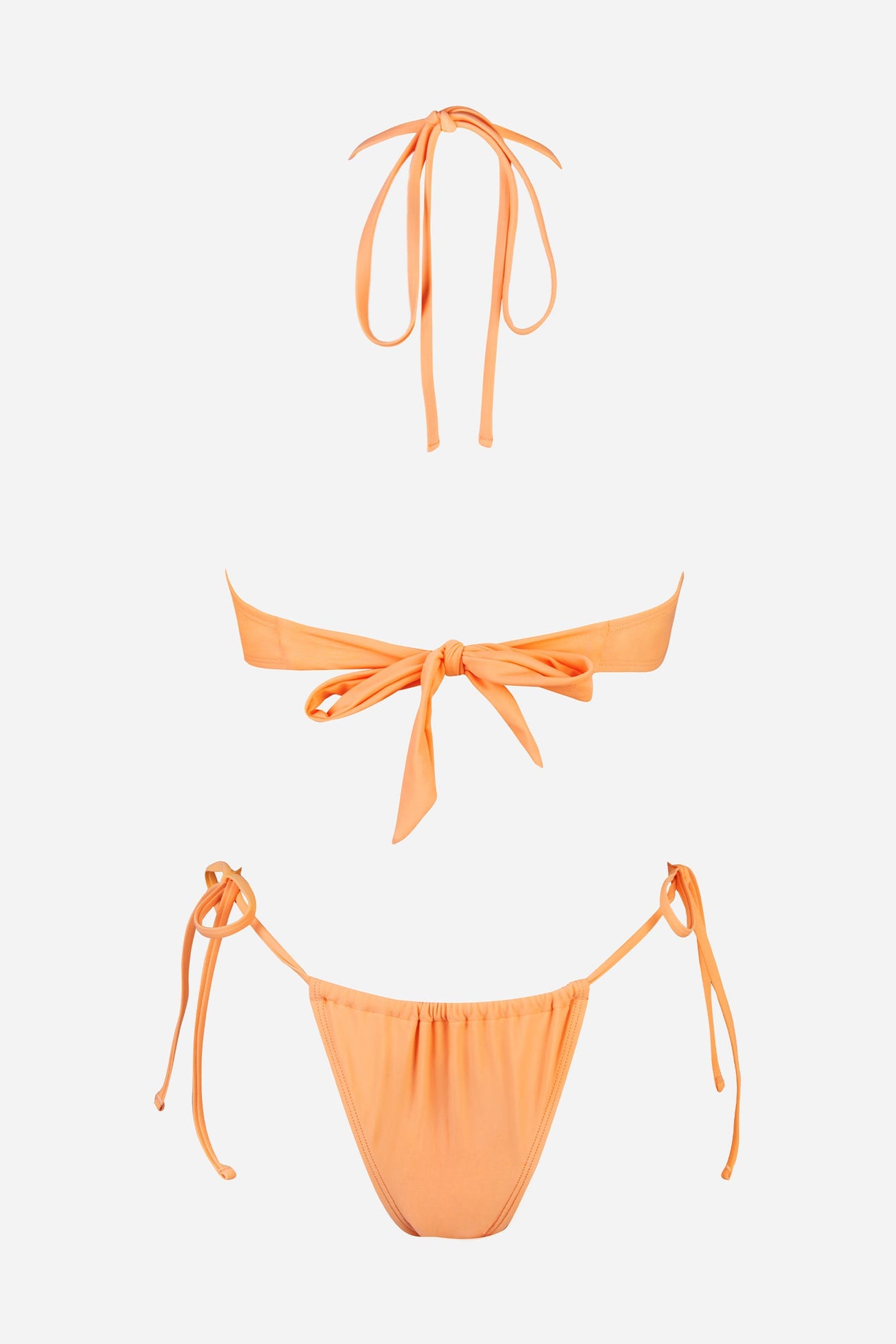 X STASSIE Oasis Tunneled Top & Extra Cheeky String Bikini Set