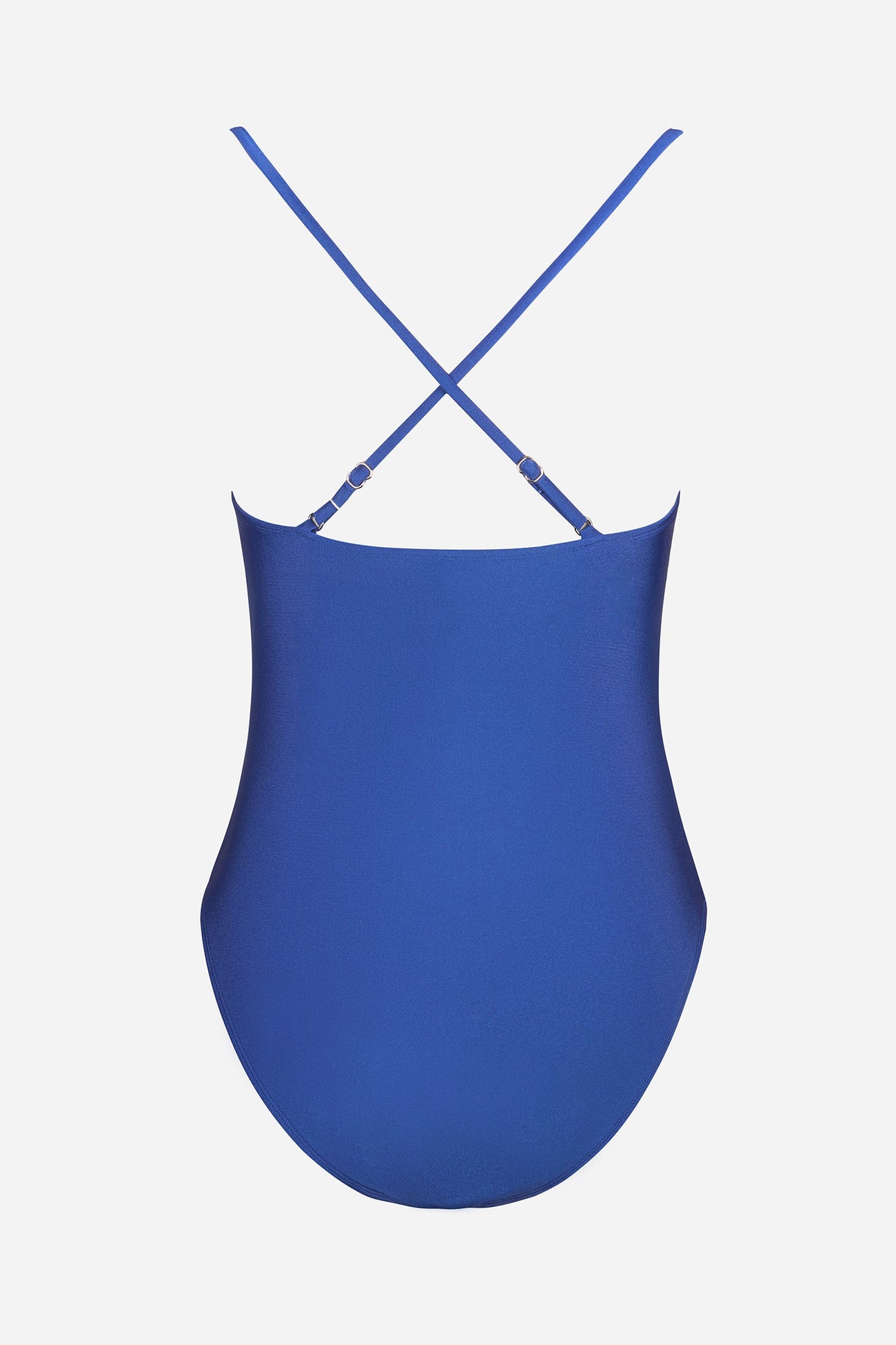 Electro Optic Underwire Cross Back One Piece Swimsuit