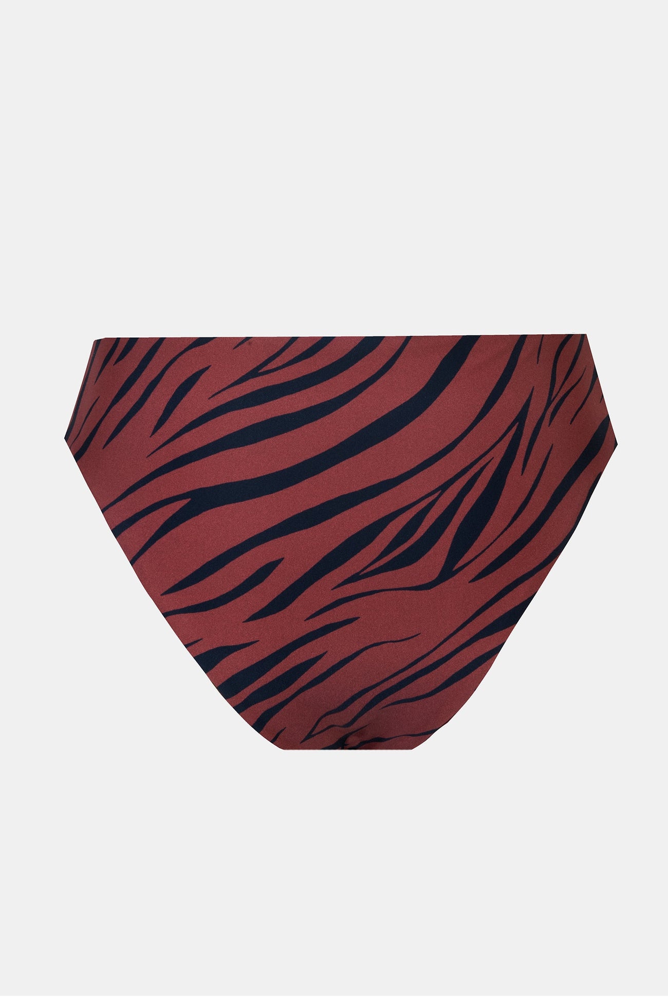 Reversible Zebra Wave Mini Dot Mid Rise Hipster Bikini Bottoms