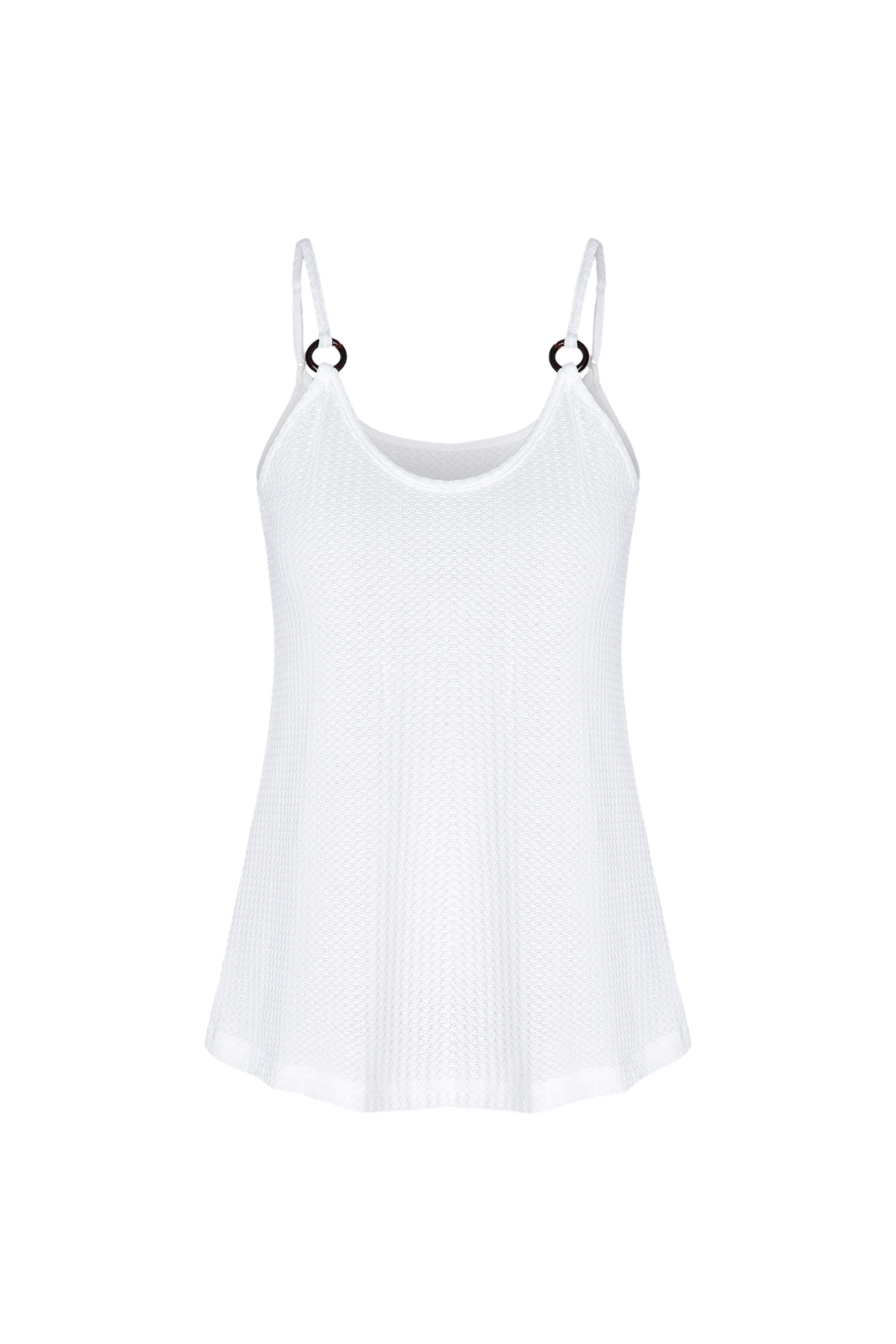 Cloud Textured O-Ring Cami