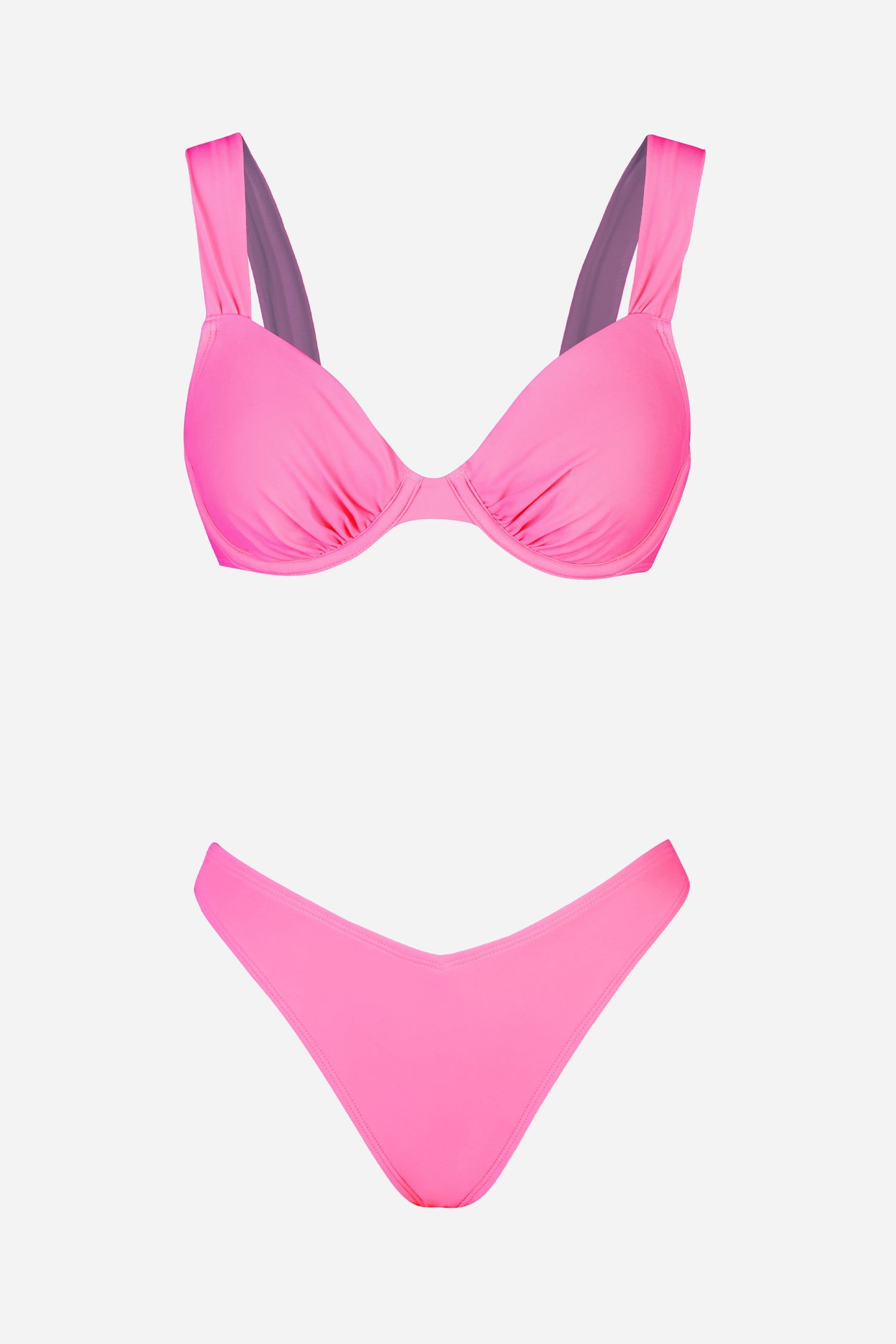 X STASSIE Oasis Underwire Top & Cheeky Hipster Bikini Set